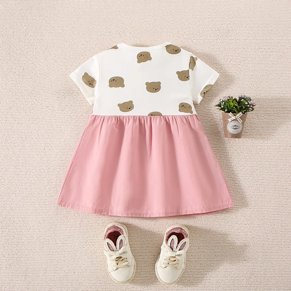 Teddy Bear Cotton Strap Dress thumbnail 5