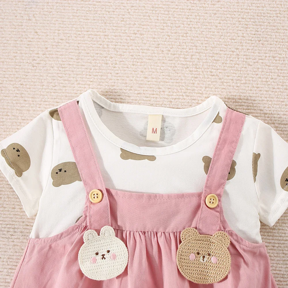 Teddy Bear Cotton Strap Dress thumbnail 6